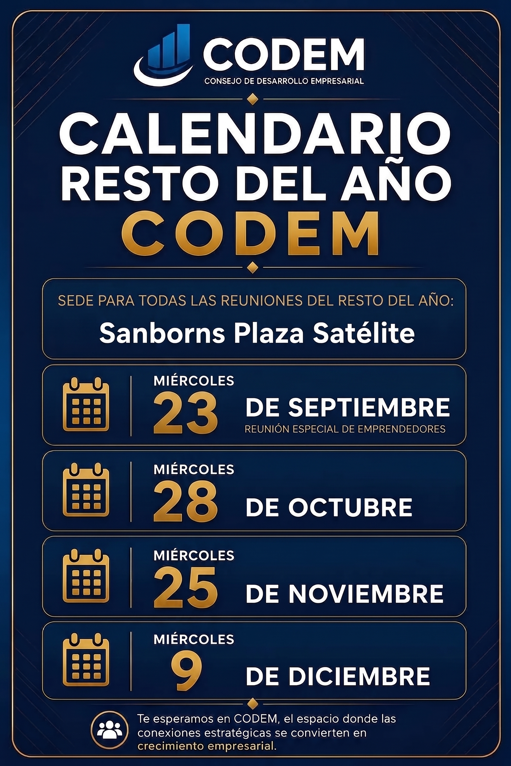Imagen de Calendario de Reuniones 2026